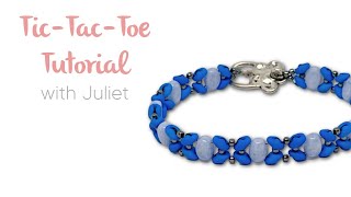 TicTacToe XO Beading Pattern with Juliet [upl. by Valorie]