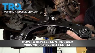 How to Replace Control Arm 20052010 Chevrolet Cobalt [upl. by Nylasoj]