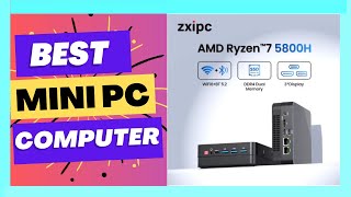 ZXIPC AMD Ryzen7 5800H 4800H 4500U Mini PC Computer Gaming Pocket Dual [upl. by Korns929]