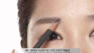 헤어 컬러에 맞춘 아이브로우 그리기Matching the right eyebrow color [upl. by Athalla]