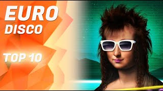 EURO DISCO 80s TOP 10 Intro Greatest Hits [upl. by Ardnossac]