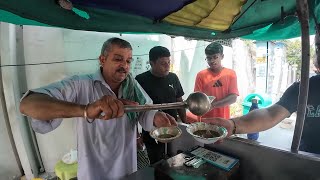 Ludhiana street food Pandit ji ke oil free kulche chole [upl. by Imaon]