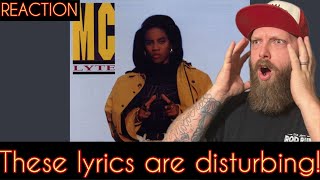 Offensive Lyrics MC LYTE 2 Young 4 what  REACTION [upl. by Ymor]