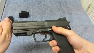 HK USP Tactical 45 Overview with mods [upl. by Ekoorb]