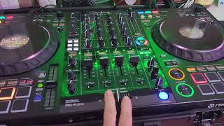 Pioneer DDJ FLX10 crossfader settings [upl. by Gwendolin]