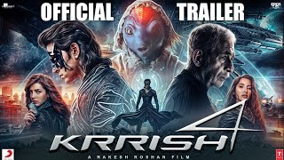 Krrish 4  Official Trailer  Hrithik Roshan  NoraFatehi  Priyanka Chopra  Rakesh Roshan Concept [upl. by Elleiand]