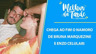 Bruna Marquezine e Enzo Celulari terminam namoro diz jornal  Melhor da Tarde Shorts [upl. by Shanon]