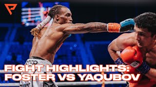 Fight Highlights OShaquie Foster defends his WBC Silver Title at Probellum Evolution [upl. by Akimyt821]