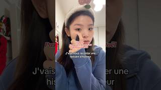 GRWM  PAS DE VACANCES DE NOËL  grwm grwmmakeup grwmmakeuptutorial chinese chinesegirl [upl. by Eked]