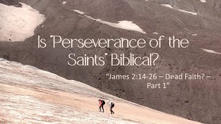 James 2 Does Not Teach Perseverance of the Saints  Part 1  January 10 2024 [upl. by Naeroled363]