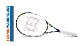 Wilson Juice 100 Racquet Review [upl. by Airamana988]