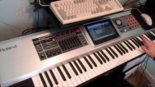 ROLAND FANTOM G7 DEMO PART 1 [upl. by Christophe]