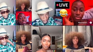 Live Tiktok  Réé Ba Tass 😂😂😂😂  Pape Diabaye ak Khaléyou Djiguén yi [upl. by Joelie]