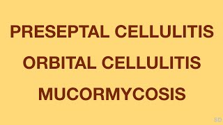 Oculoplasty Session 06 Orbital Infections [upl. by Lynde]