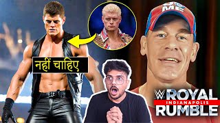 Why Cody Rhodes Should Not Turn BAD GUY John Cena Emotional Royal Rumble 2025 Status  LA Knight [upl. by Harim]