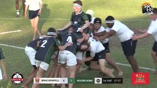 u13A Rugby Brackenfell vs Noord Eind [upl. by Chuipek884]