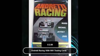 Andretti Racing 19561991 Trading Cards [upl. by Maxma198]