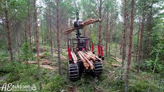 A day as a forest machine operator  Sweden [upl. by Acilef]