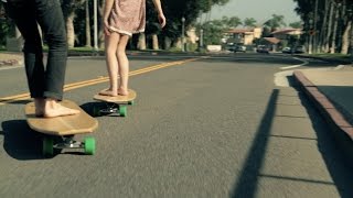 Hamboards crew longboard sessions  surf amp skate [upl. by Atinomar25]