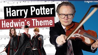 Piano Cover Hedwigs Theme  Harry Potter  John Williams  Easy Sheet music [upl. by Lamarre]