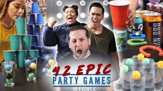 42 EPIC PARTY GAMES  Fun For Any Party [upl. by Ingvar990]