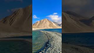 Pangong Tso 🤍 cinematic pangongtsolake ladakhdairies india lehdiaries travel leh ladakh [upl. by Finbar221]