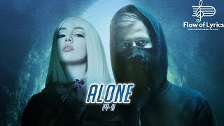 🎶 Alone 2  Alan Walker  STUNNING AI REMAKE Lyrical Video Flow of Lyrics🎤✨ alone2 aimusic [upl. by Arek]