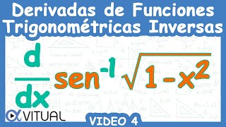 🚀 Derivadas de Funciones Trigonométricas Inversas  Video 4 [upl. by Ainoyek415]