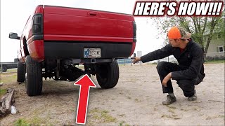 How to INSTALL TOW PACKAGE with roll pan [upl. by Nedrob]