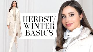 BASICS für die HERBSTWINTER CAPSULE WARDROBE 20232024  Look Book amp Styleinspo [upl. by Jun]