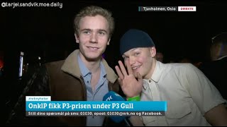 Tarjei Sandvik Moe amp David Stakston P3 Gull interview 2018 English subs [upl. by Siravat608]