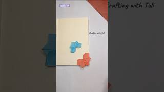 Paper flower bookmark tutorial flowerbookmark paperbookmark craftvideos papercraftdiy diypaper [upl. by Leroy902]