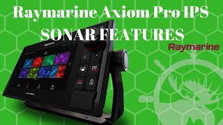 Raymarine Axiom Pro SONAR features pt1 QuickLook with Moose [upl. by Hatokad164]