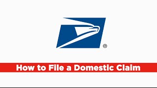 File a USPS Claim Online Domestic [upl. by Kameko342]