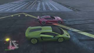 GTA V  Pegassi Torero XO vs Grotti Itali GTOLamborghini Countach vs Ferrari 812 [upl. by Eceryt]