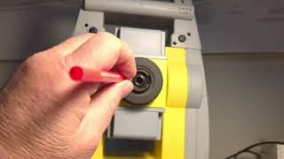 Replacing eyepiece on Zoom 90  Zoom 95 Robotic Total Station [upl. by Dorrej406]