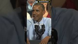 This Is How Barack Obama Deals With Hecklers  Shorts [upl. by Valry]