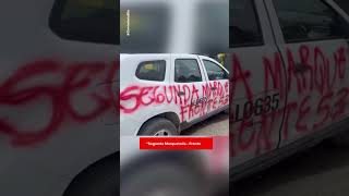 🚨Segunda Marquetalia interceptó una camioneta y la grafiteó [upl. by Bellamy]