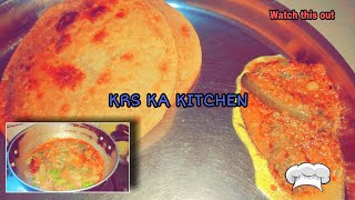 Moong Dal Puri Bhaaji  KRS KA KITCHEN  Homemade KRSKaKitchen [upl. by Aleemaj]