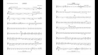 Creed E flatB flat Contrabass Clarinet part by William Himes [upl. by Nimesay431]