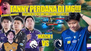 FANNY PERDANA DI M6 BELERICK UNTUK COUNTER JOY MATCH 1 BO3 TLID VS TEAM SPIRIT M6 WORLD CHAMPIONS [upl. by Prudie]