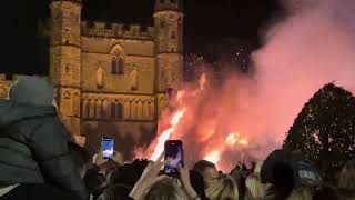 Guy Fawkes Bonfire Night  Battle  East Sussex Nov 2024  Fireworks [upl. by Lewendal]