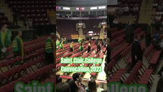 St Clair College Convocation 2023 stclaircollege convocation2023 dataanalytics windsorcanada [upl. by Lednik]