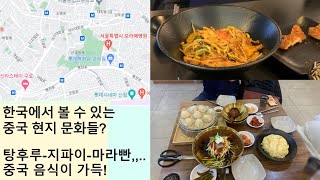 한국에서 볼 수 있는 중국 현지 문화들 대림 차이나타운에서 찾아보는 중국 문화 한국에서 맛보는 마라탕 [upl. by Inek]