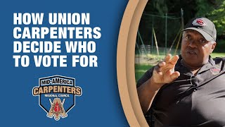 How Union Carpenters Decide Who to Vote For [upl. by Zipporah262]