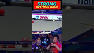 Strong Opening Rack 💪⚡ 9ball [upl. by Maje]