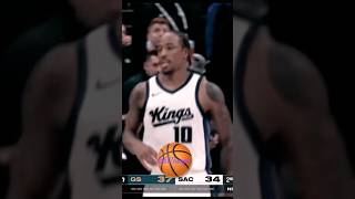 DEMAR 100 IN KINGS DEBUT 🏁👑💜 shorts demarderozan tmc future nba compton california yt [upl. by Yelsa251]