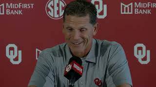 Sooners Coach Brent Venables Press Conference Oct 22 2024 [upl. by Ahsinan]