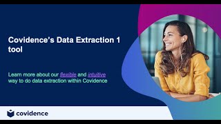 Covidences Data Extraction 1 Tool [upl. by Rehportsirhc58]