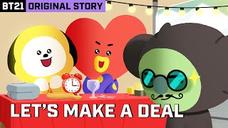 BT21 ORIGINAL STORY S02 EP04  LETS MAKE A DEAL [upl. by Kcirdet]